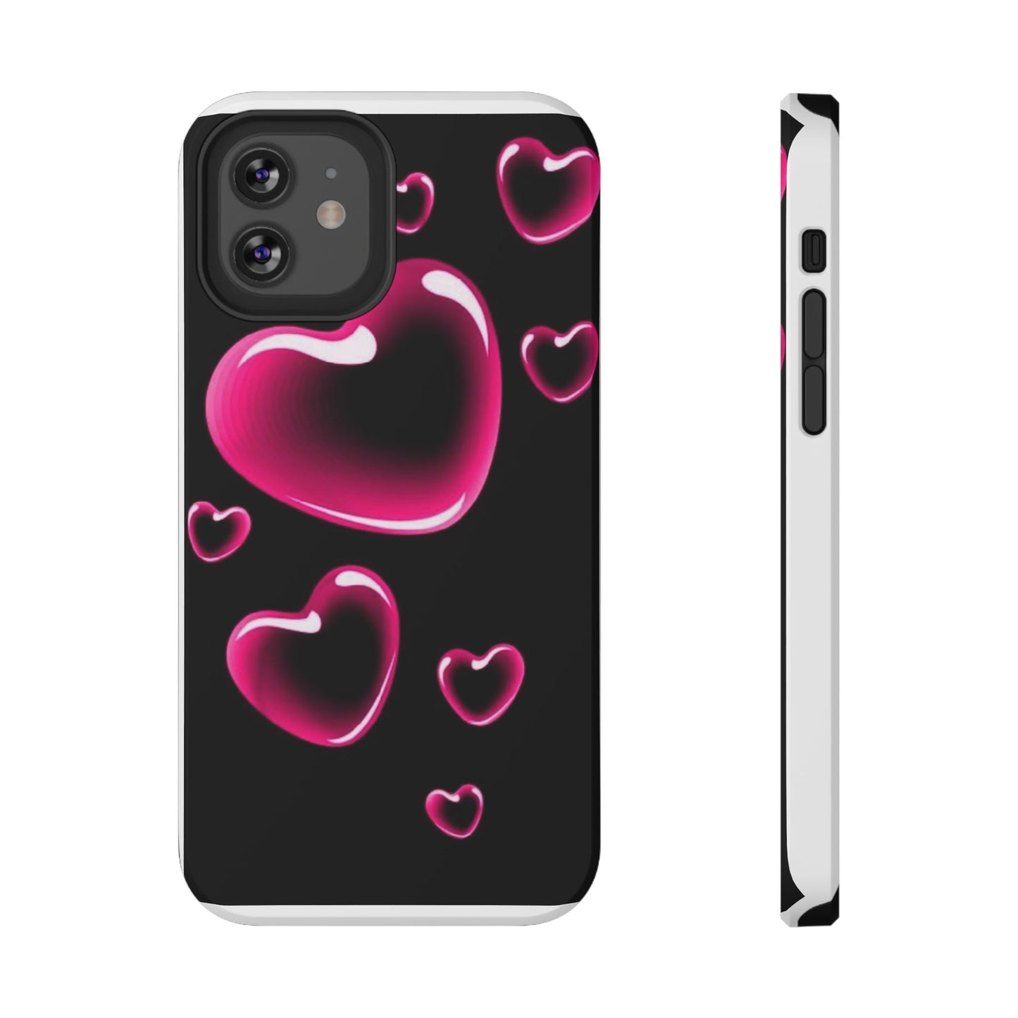 Purple Goth Collage Impact Phone Case — "Think Very Deeply" Protective Cover