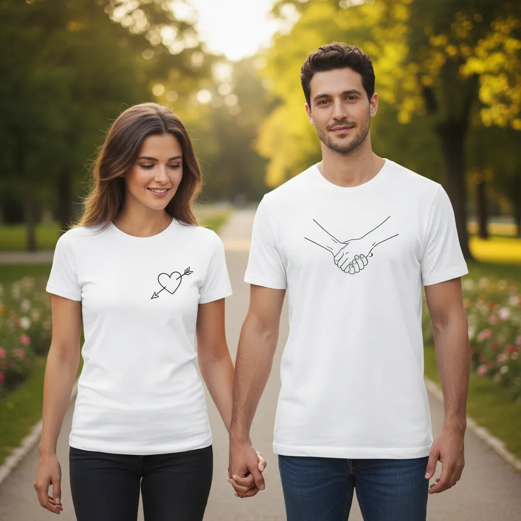 Custom Perosnalized Wedding Organic Unisex Classic T-Shirt