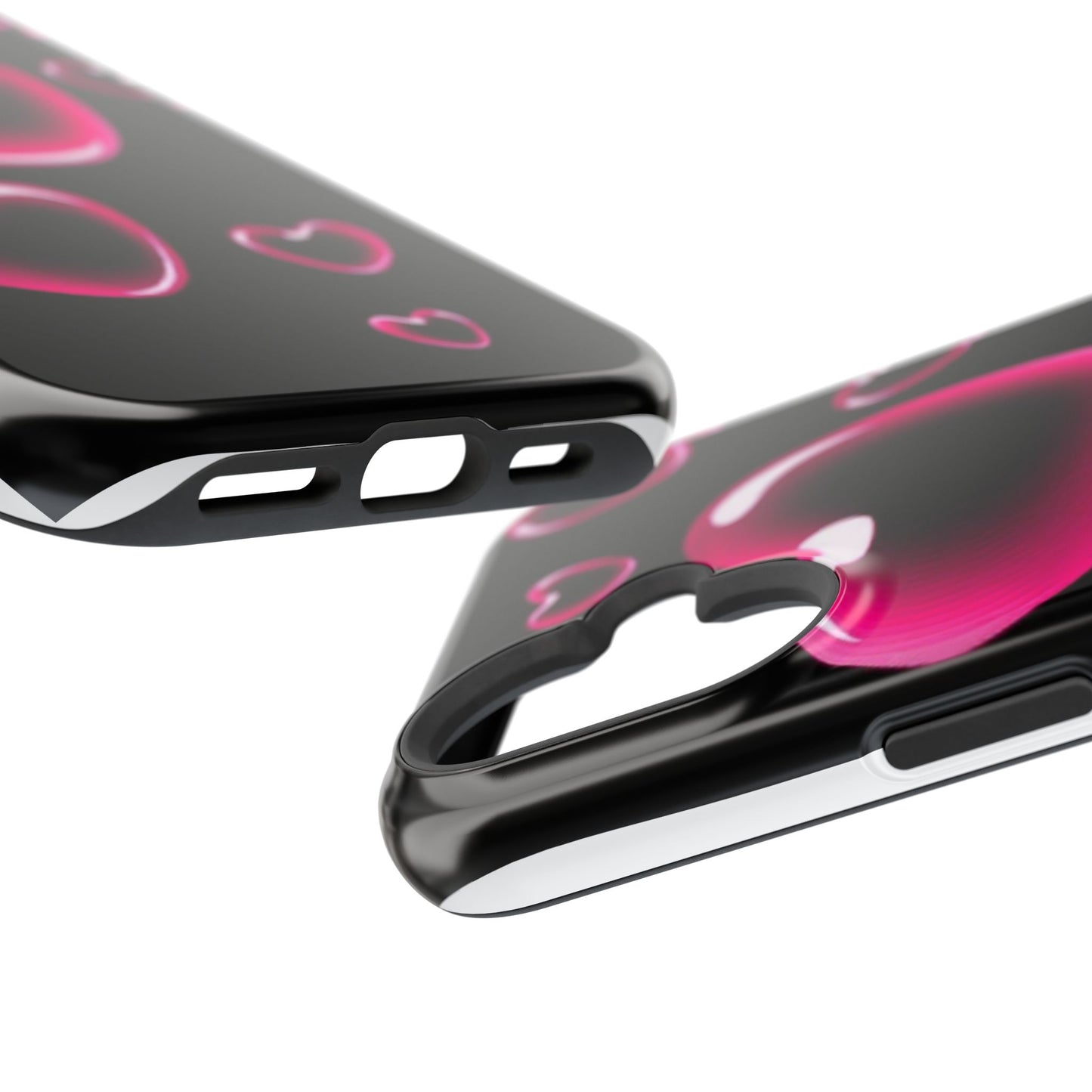 Purple Goth Collage Impact Phone Case — "Think Very Deeply" Protective Cover