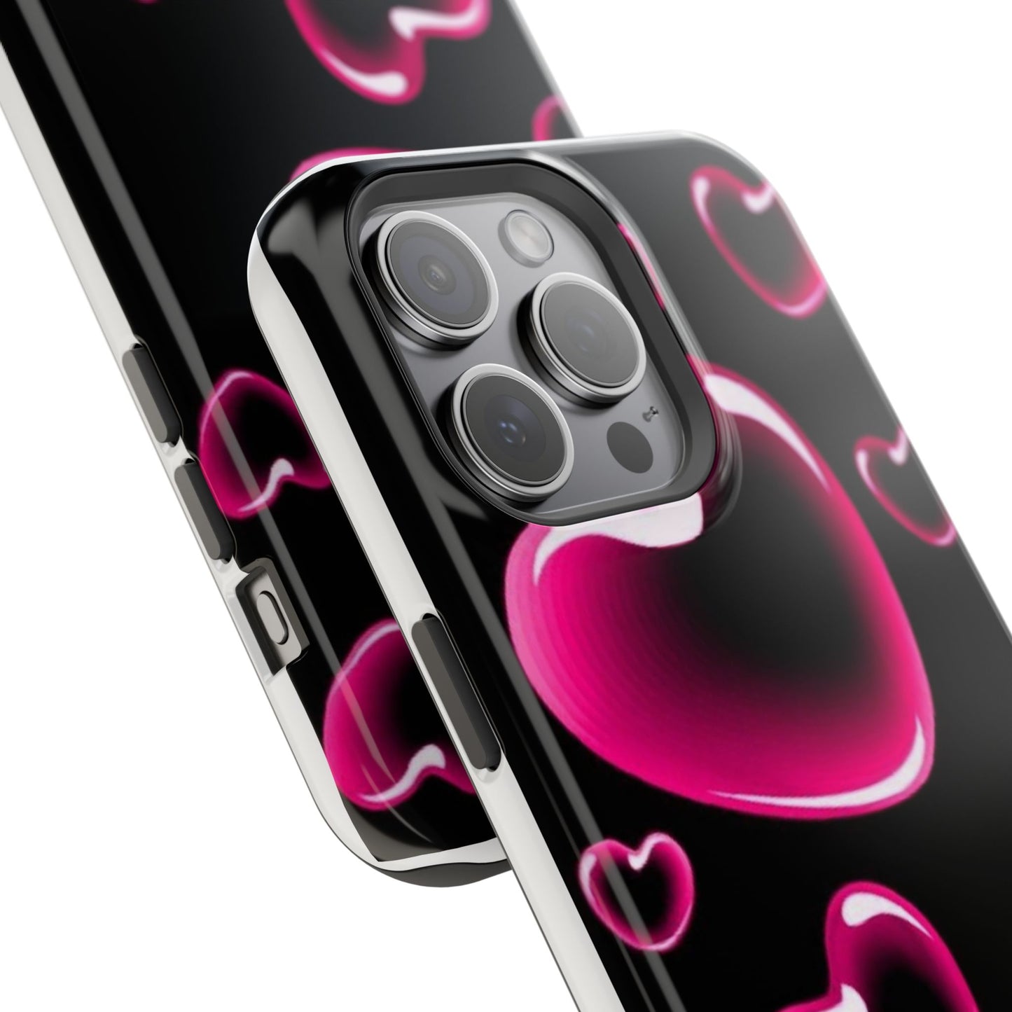 Purple Goth Collage Impact Phone Case — "Think Very Deeply" Protective Cover