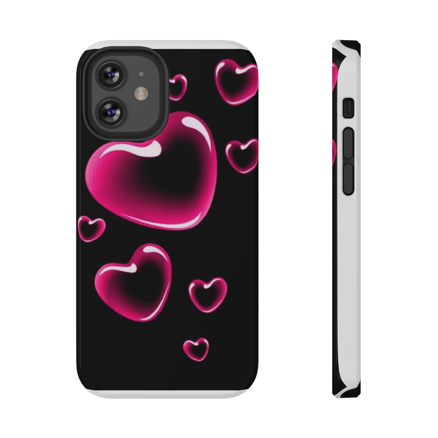 Purple Goth Collage Impact Phone Case — "Think Very Deeply" Protective Cover