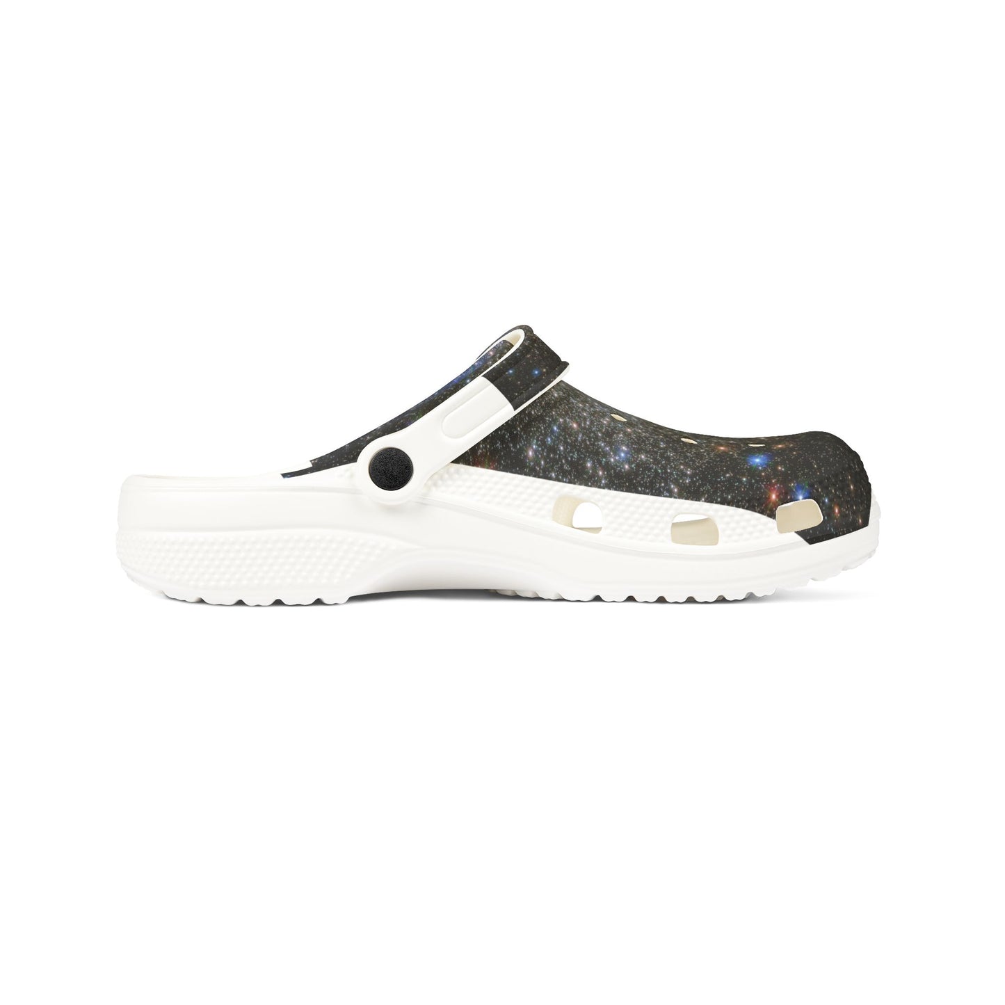 Galaxy Nebula EVA Clogs - Space Print Foam Shoes