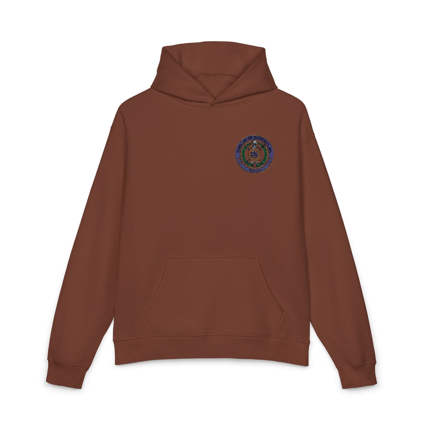 Relaxed Hoodie - Celestial Mandala Emblem Cozy Pullover