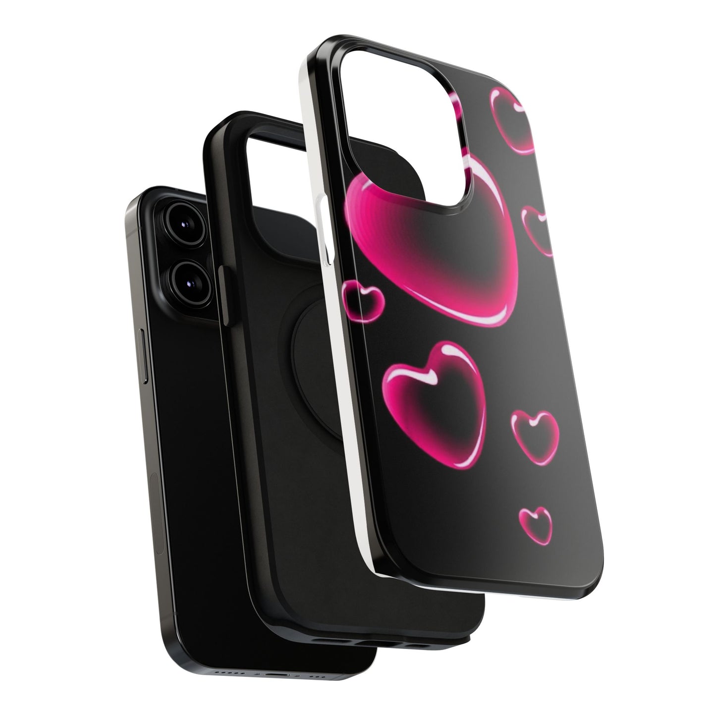 Purple Goth Collage Impact Phone Case — "Think Very Deeply" Protective Cover