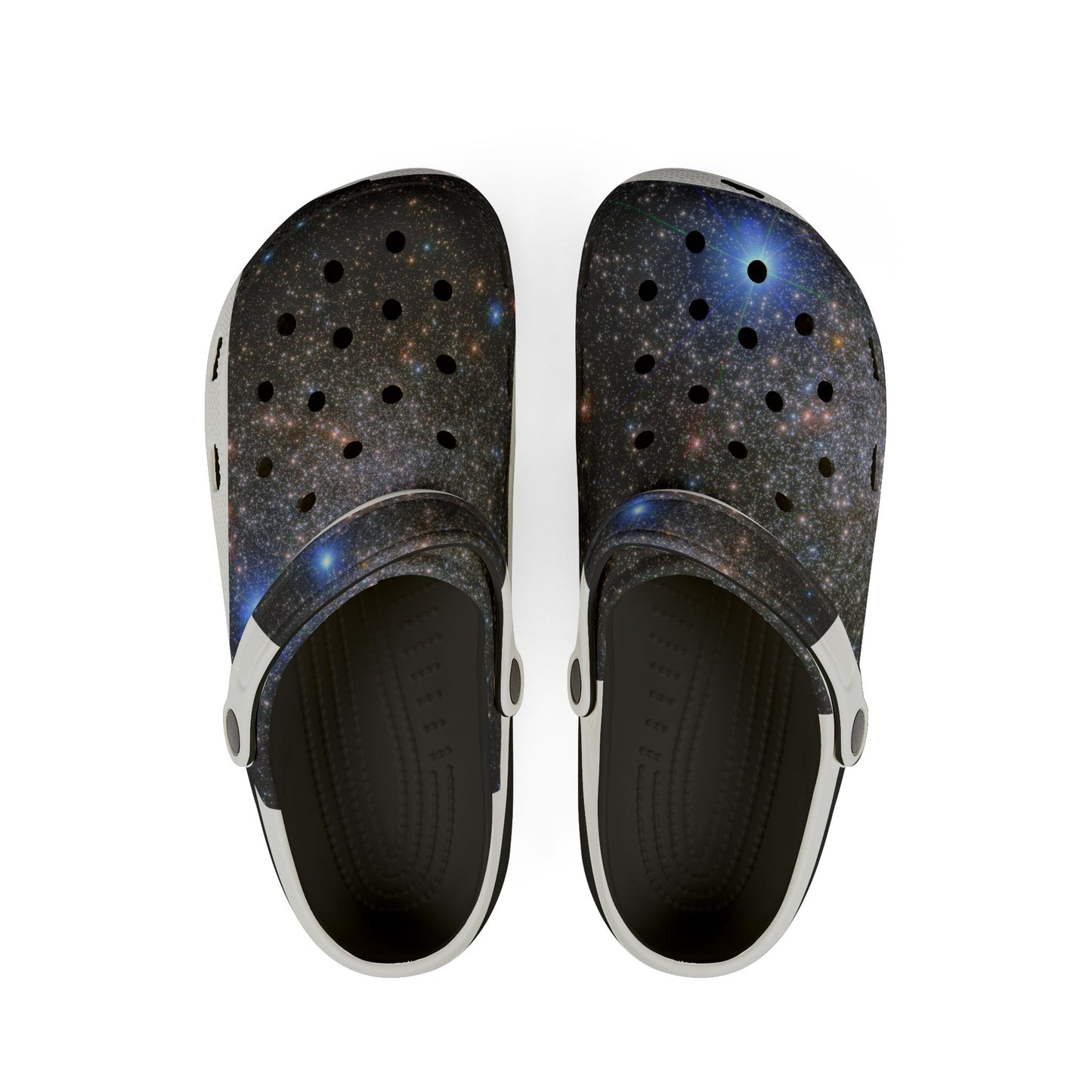 Galaxy Nebula EVA Clogs - Space Print Foam Shoes