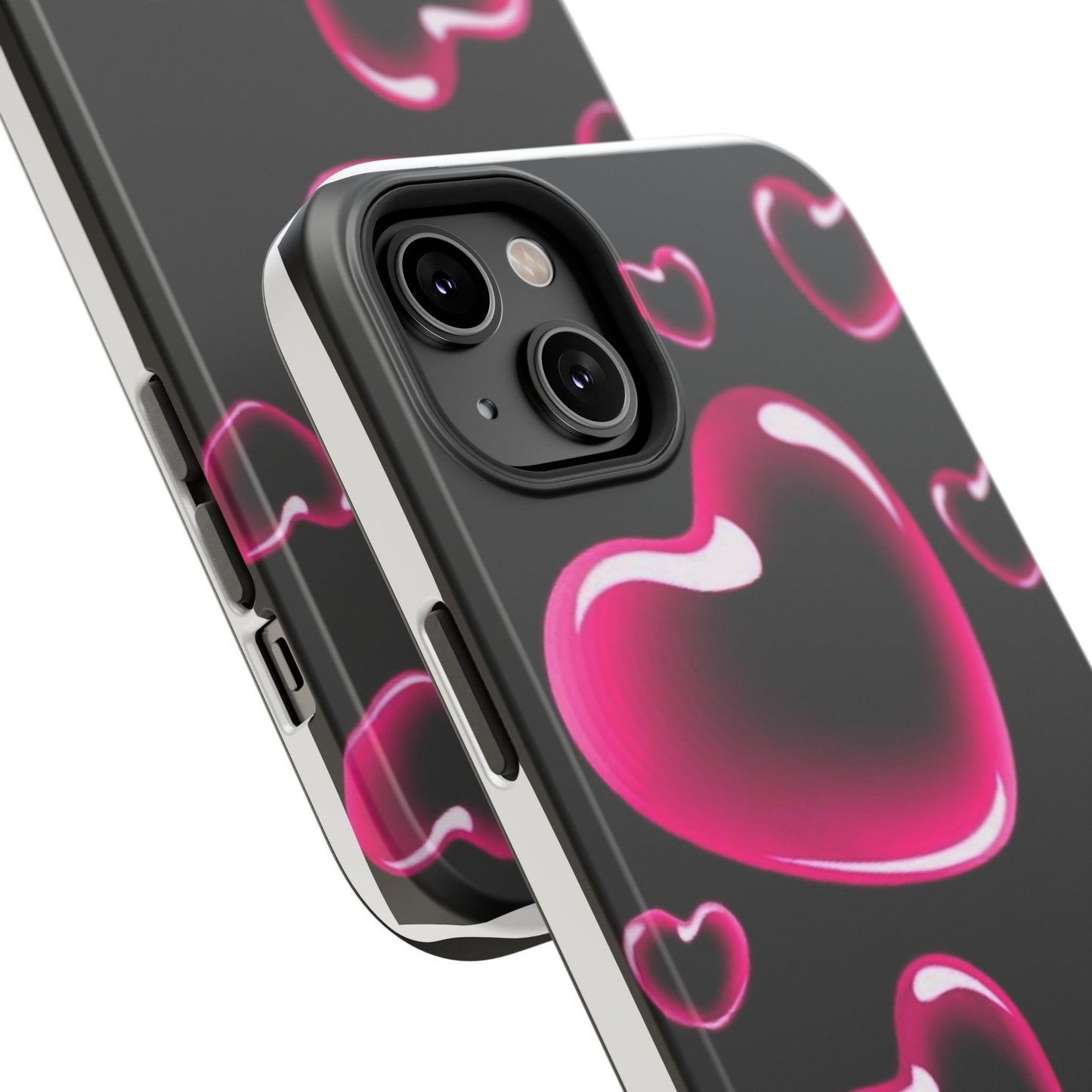 Purple Goth Collage Impact Phone Case — "Think Very Deeply" Protective Cover
