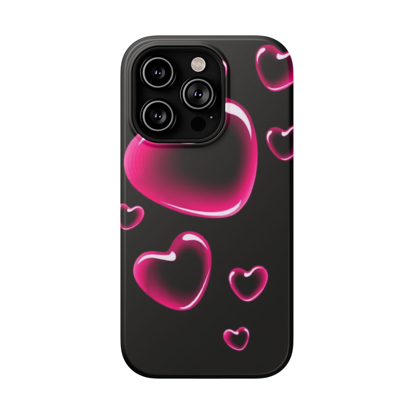 Purple Goth Collage Impact Phone Case — "Think Very Deeply" Protective Cover