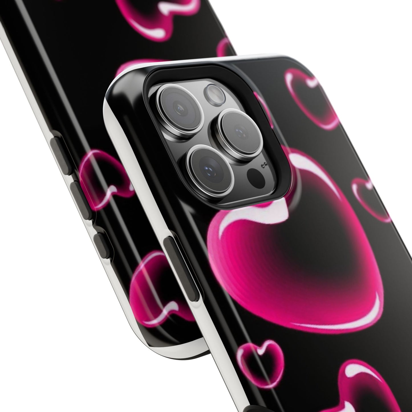 Purple Goth Collage Impact Phone Case — "Think Very Deeply" Protective Cover