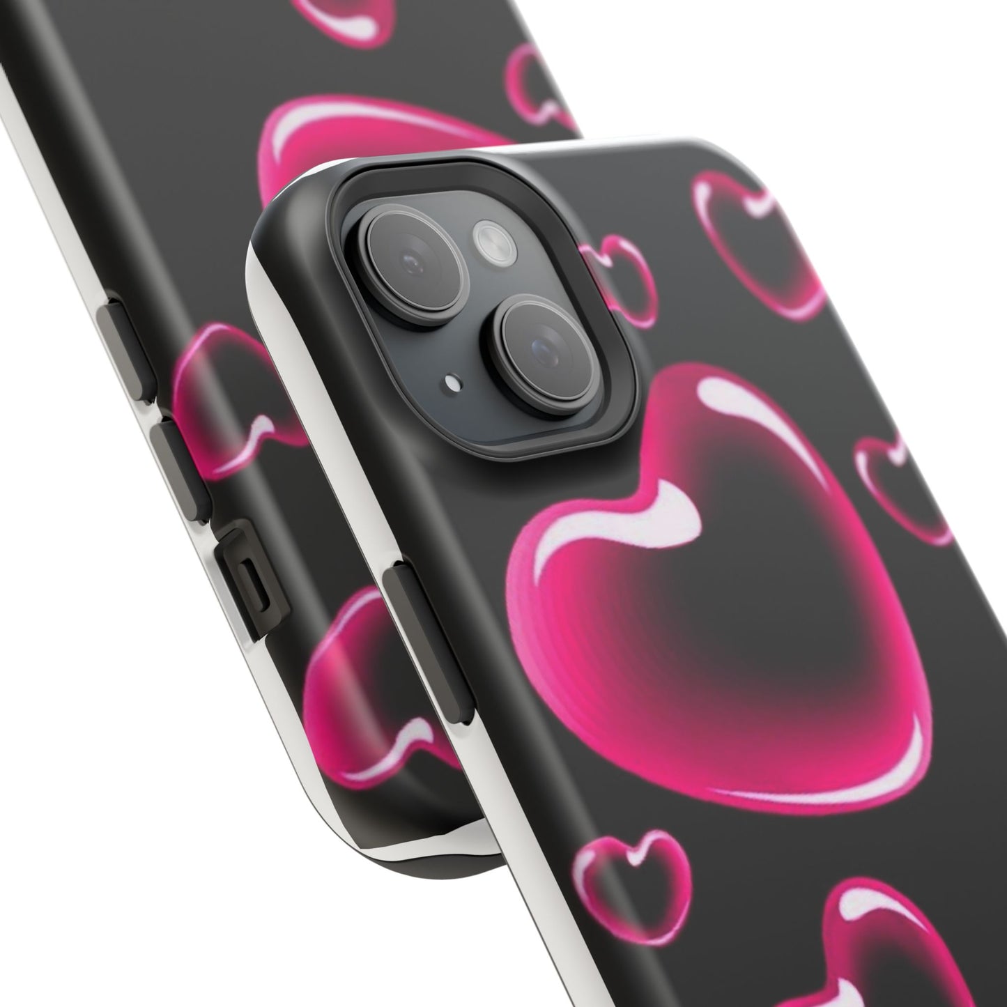 Purple Goth Collage Impact Phone Case — "Think Very Deeply" Protective Cover