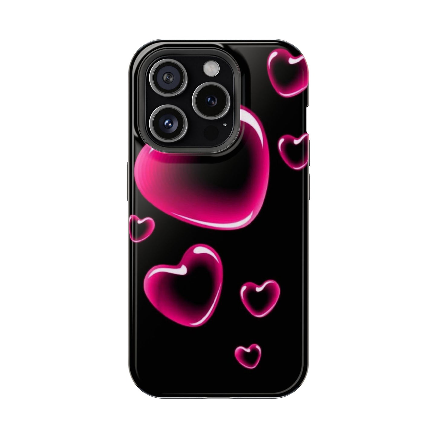 Purple Goth Collage Impact Phone Case — "Think Very Deeply" Protective Cover
