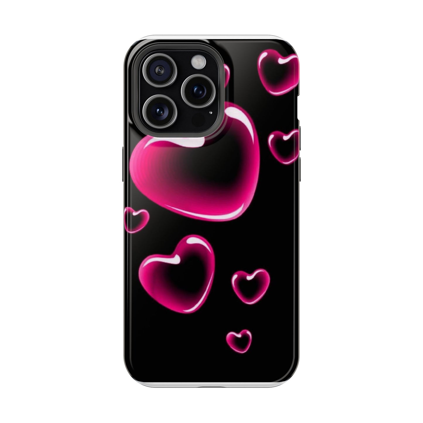 Purple Goth Collage Impact Phone Case — "Think Very Deeply" Protective Cover