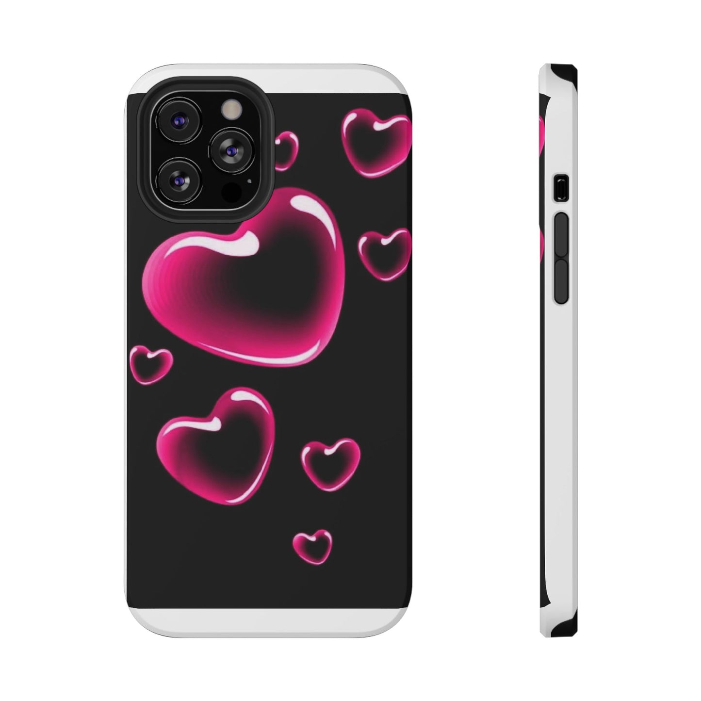 Purple Goth Collage Impact Phone Case — "Think Very Deeply" Protective Cover