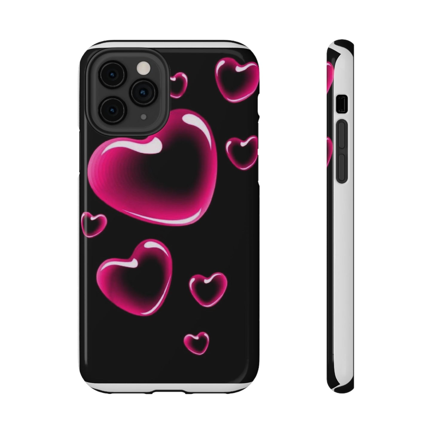 Purple Goth Collage Impact Phone Case — "Think Very Deeply" Protective Cover
