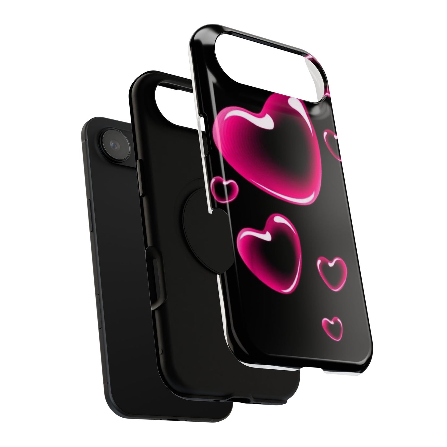 Purple Goth Collage Impact Phone Case — "Think Very Deeply" Protective Cover