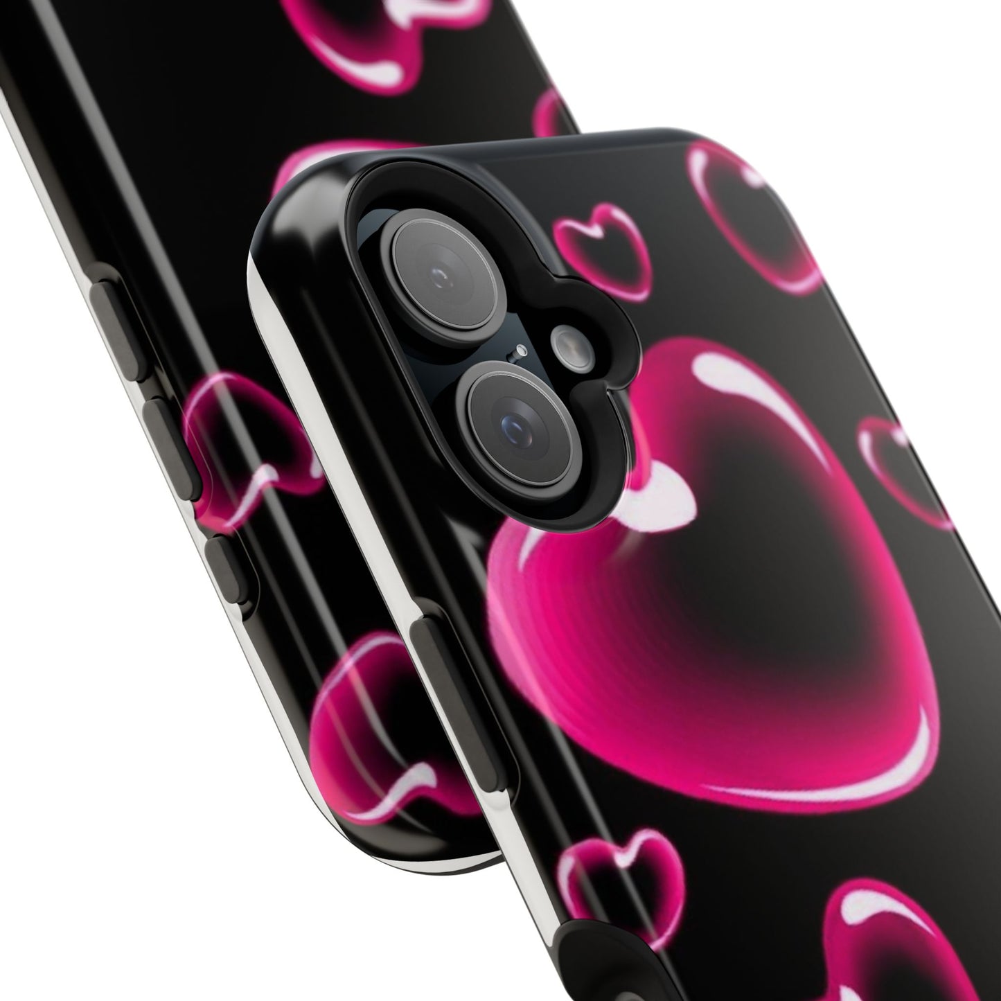 Purple Goth Collage Impact Phone Case — "Think Very Deeply" Protective Cover