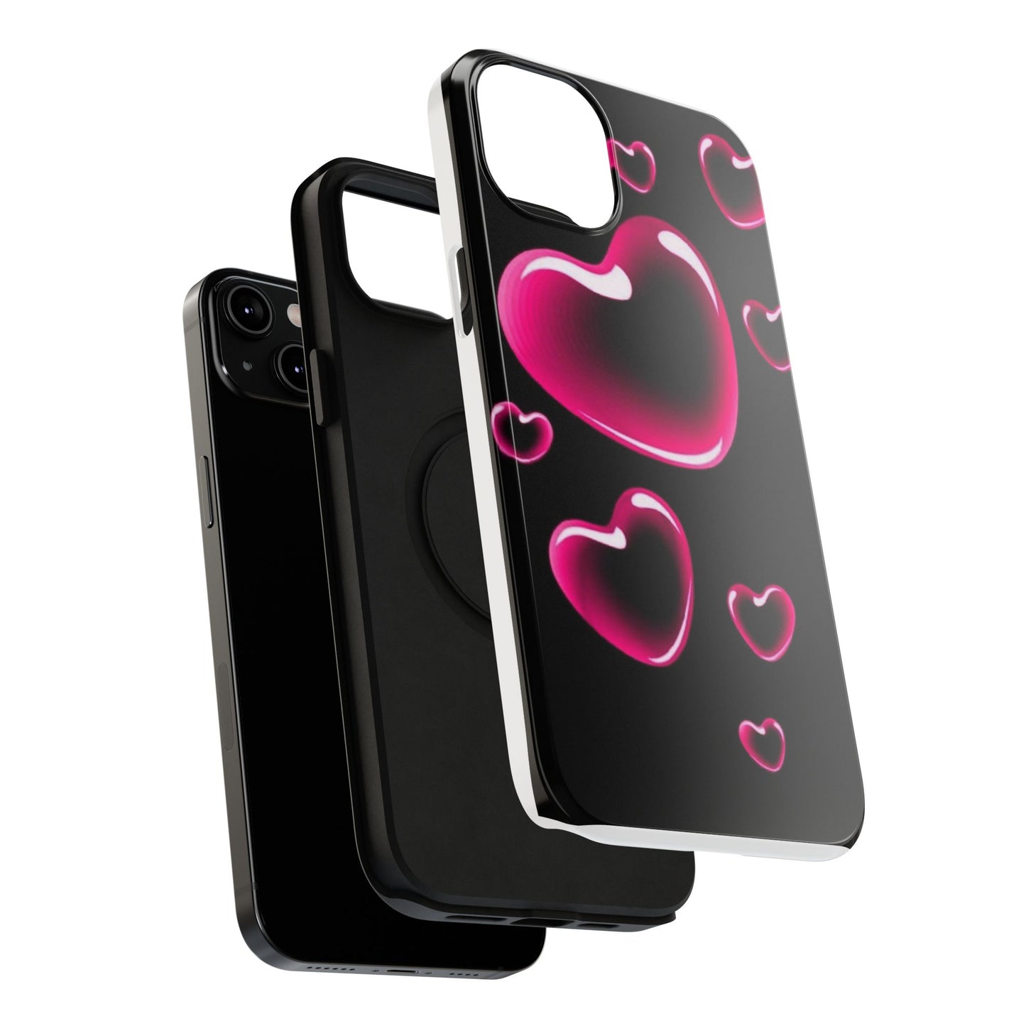 Purple Goth Collage Impact Phone Case — "Think Very Deeply" Protective Cover