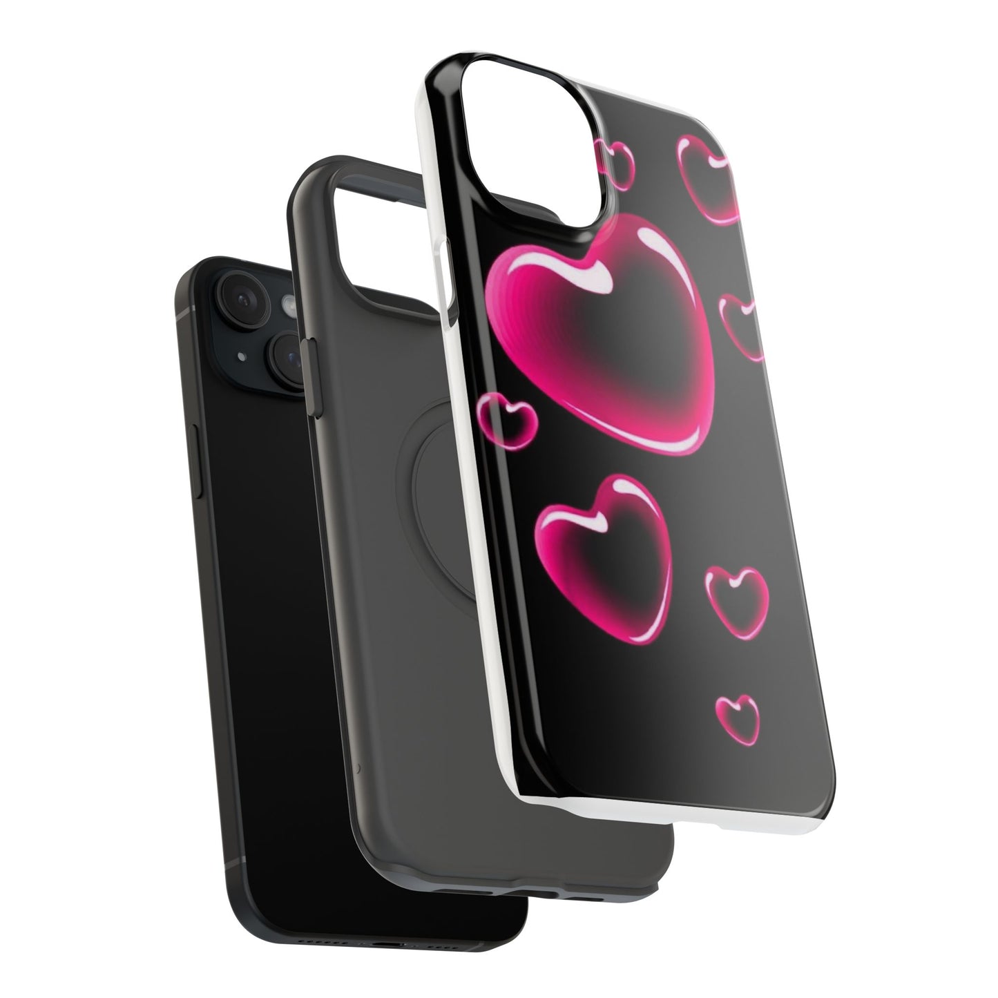 Purple Goth Collage Impact Phone Case — "Think Very Deeply" Protective Cover