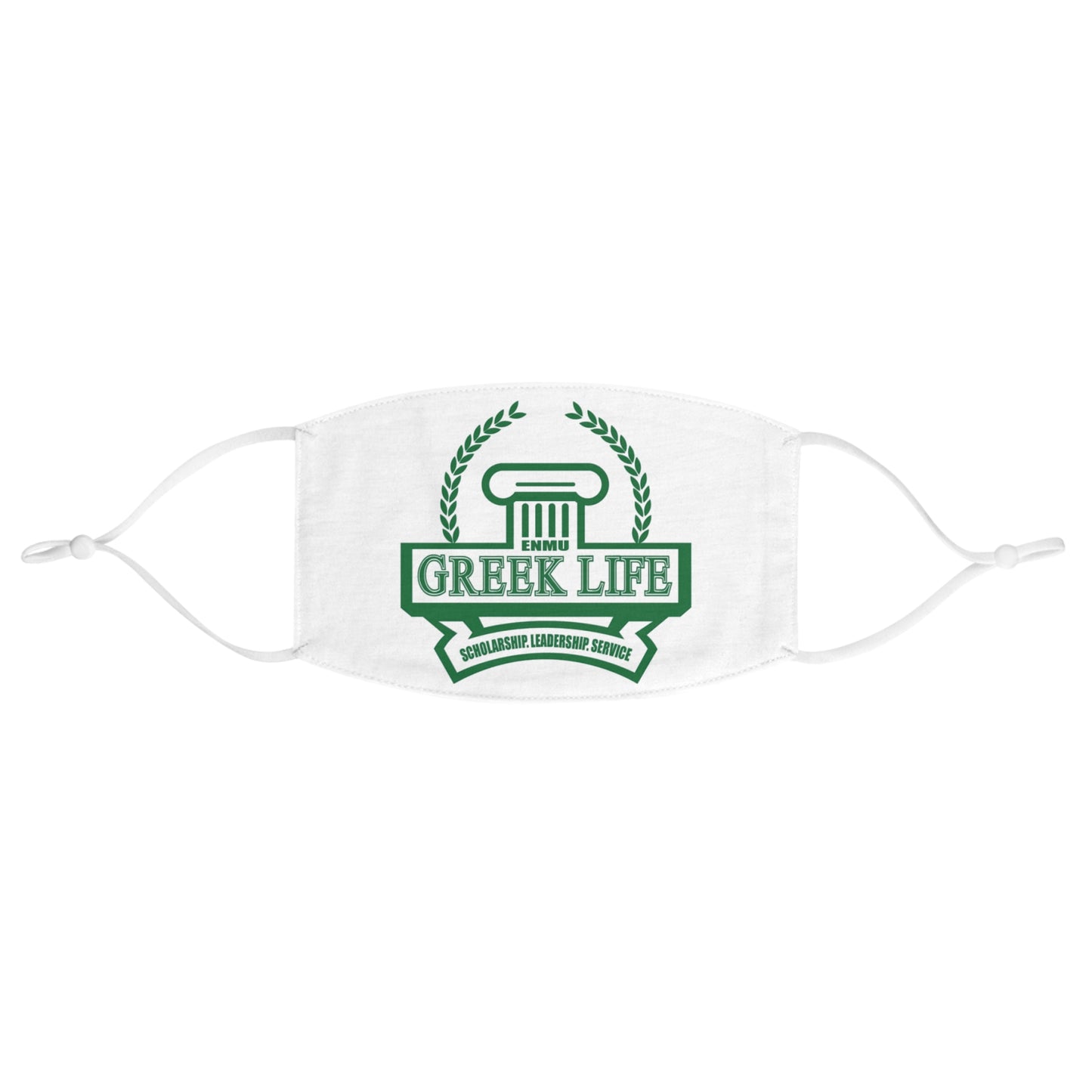 Greek Life Fabric Face Mask – College Sorority Fraternity Crest