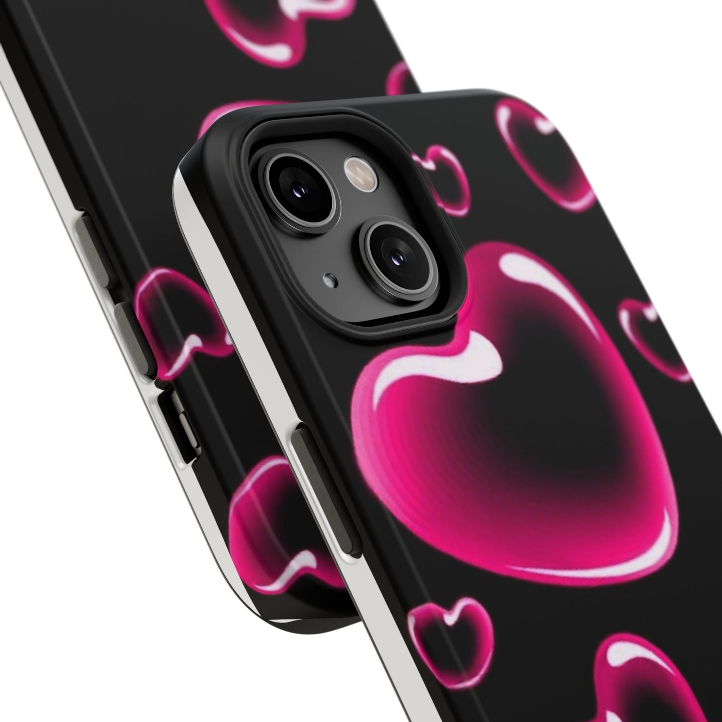 Purple Goth Collage Impact Phone Case — "Think Very Deeply" Protective Cover