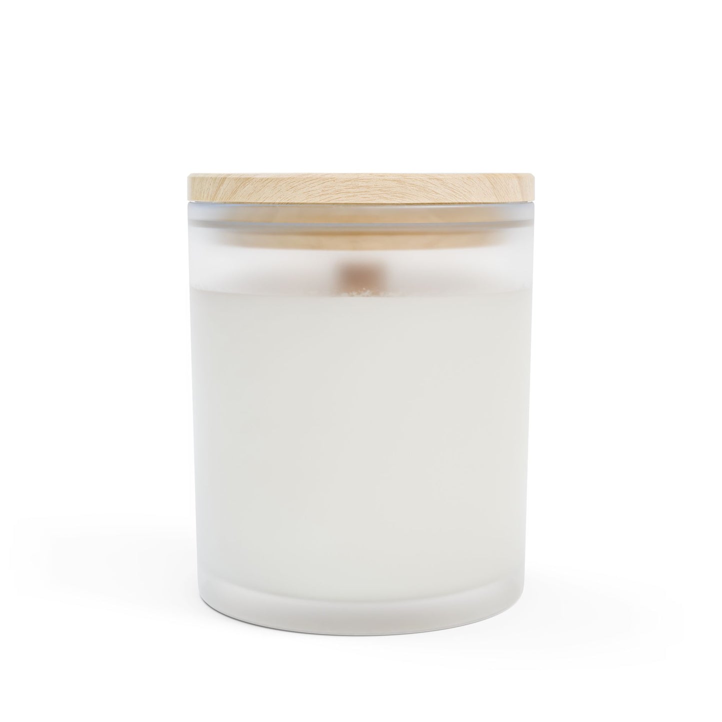 Smiley "Always Smile!" Frosted Glass Candle — 11oz Positive Scented Candle