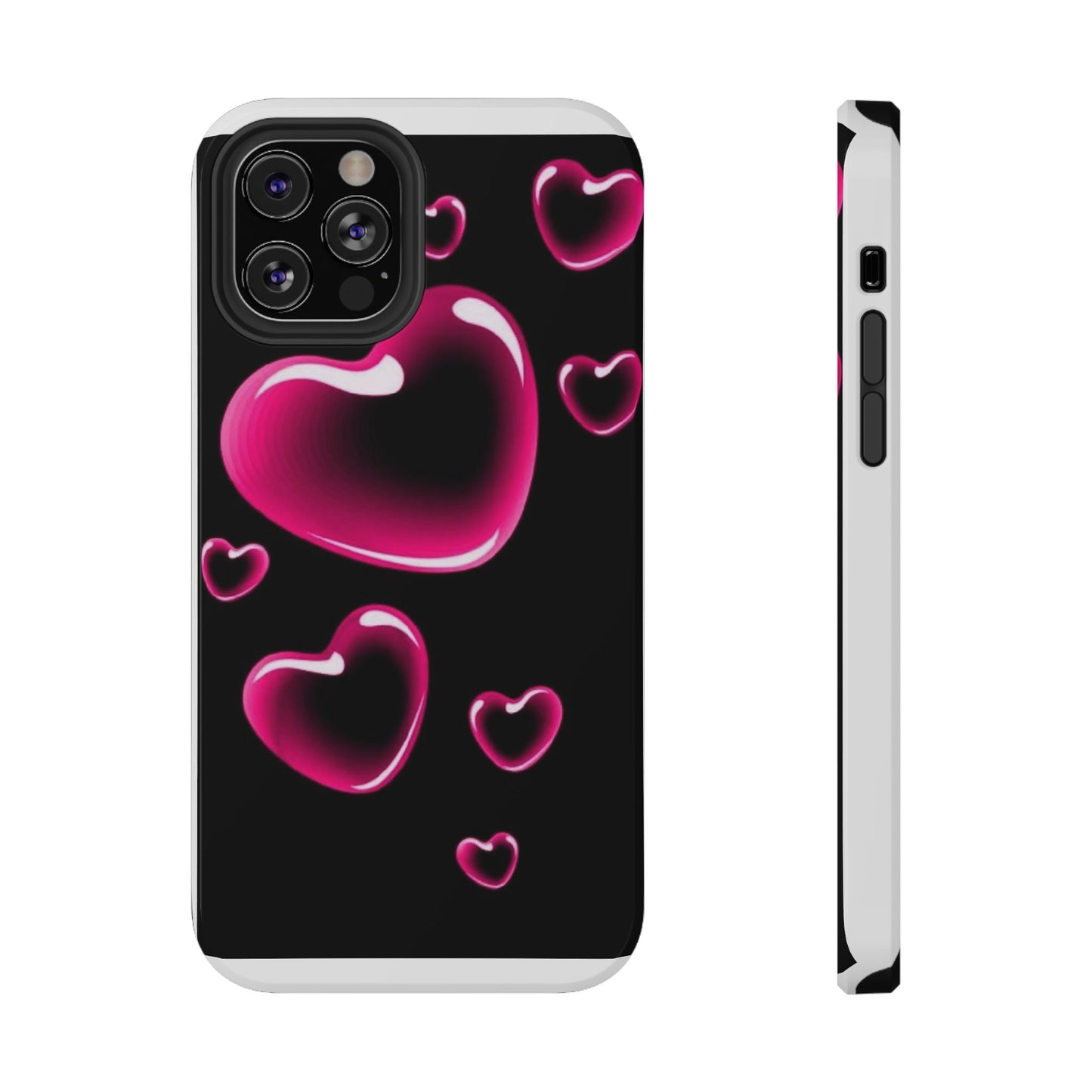 Purple Goth Collage Impact Phone Case — "Think Very Deeply" Protective Cover