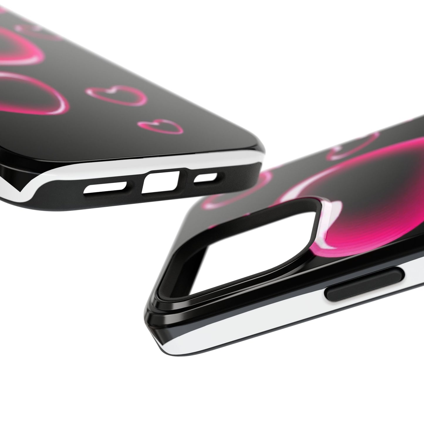 Purple Goth Collage Impact Phone Case — "Think Very Deeply" Protective Cover