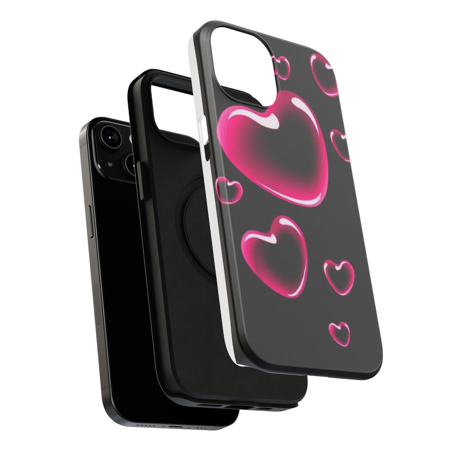 Purple Goth Collage Impact Phone Case — "Think Very Deeply" Protective Cover