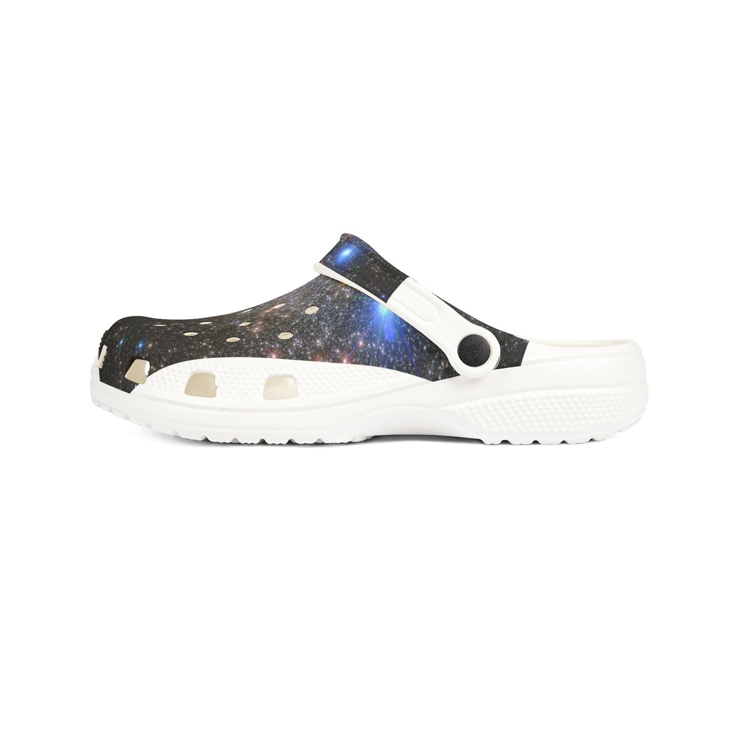 Galaxy Nebula EVA Clogs - Space Print Foam Shoes