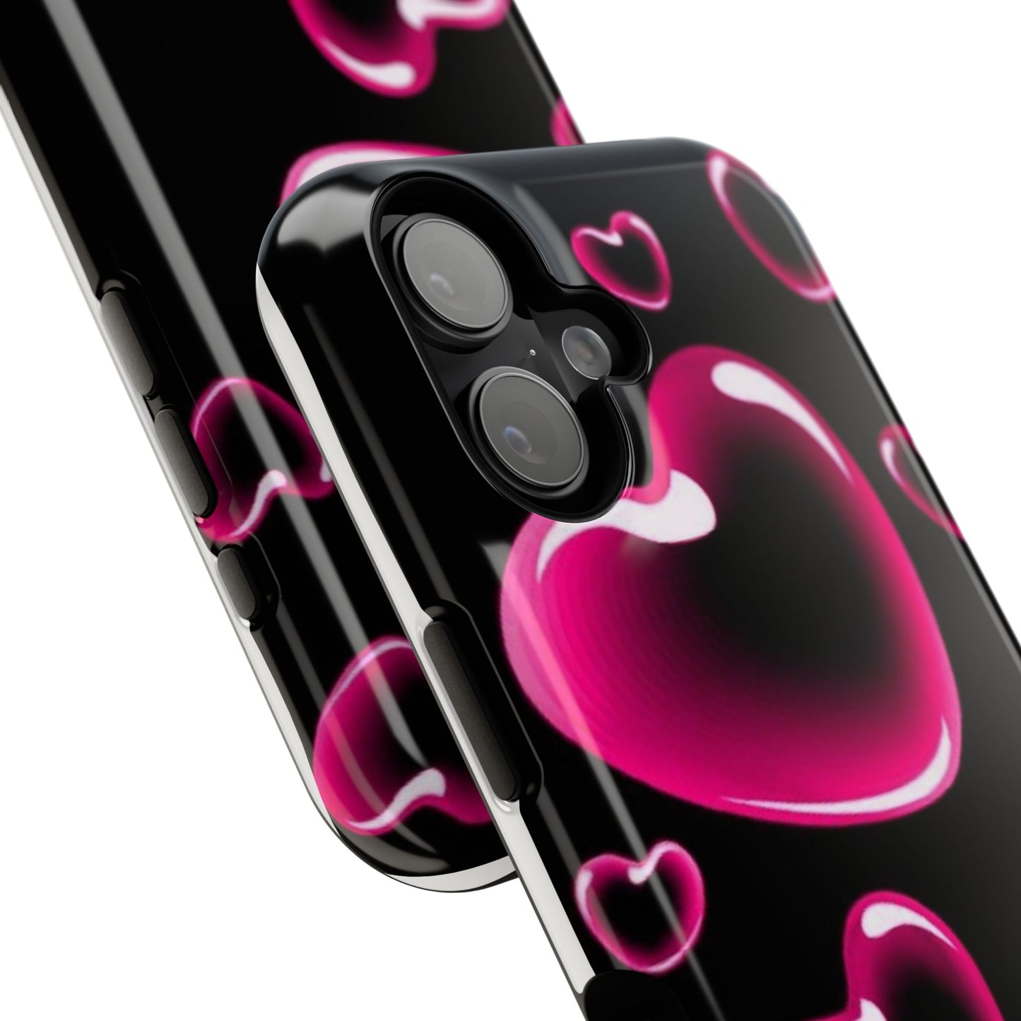 Purple Goth Collage Impact Phone Case — "Think Very Deeply" Protective Cover