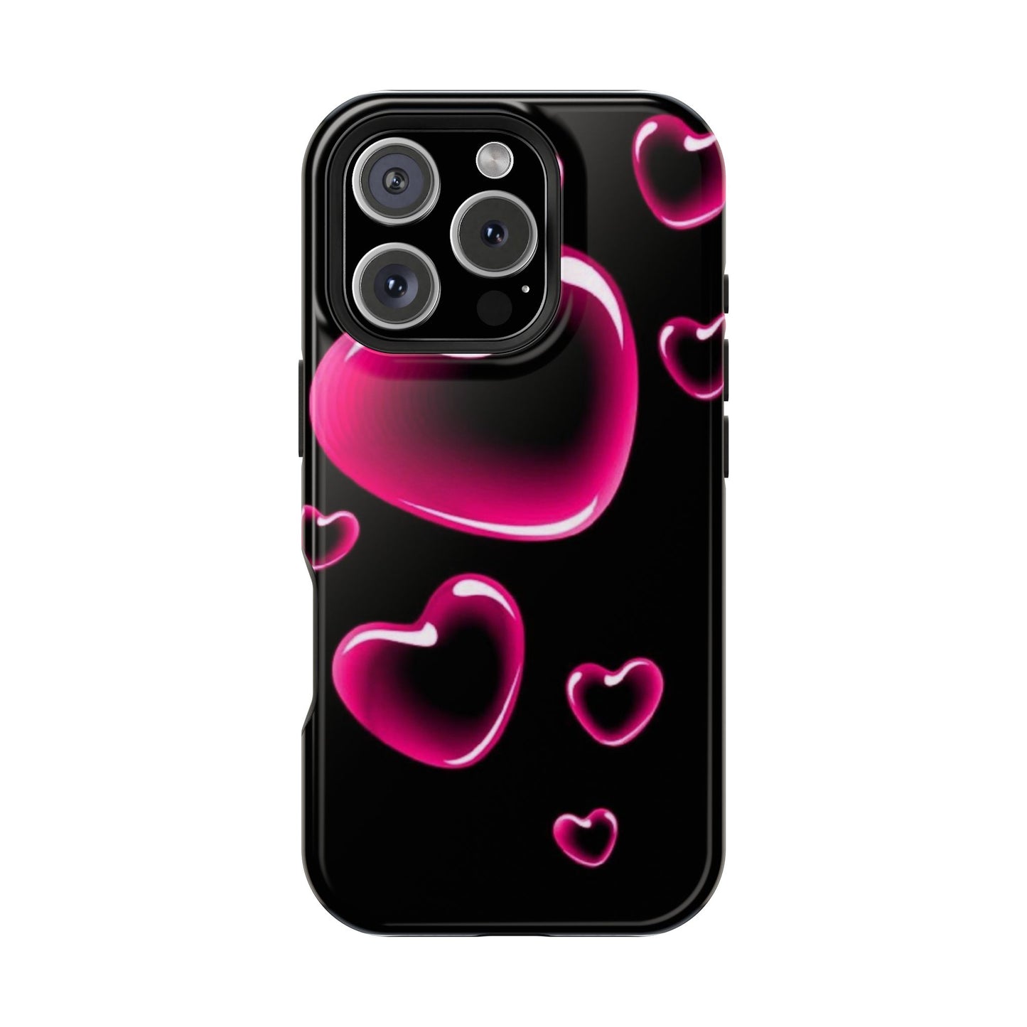 Purple Goth Collage Impact Phone Case — "Think Very Deeply" Protective Cover