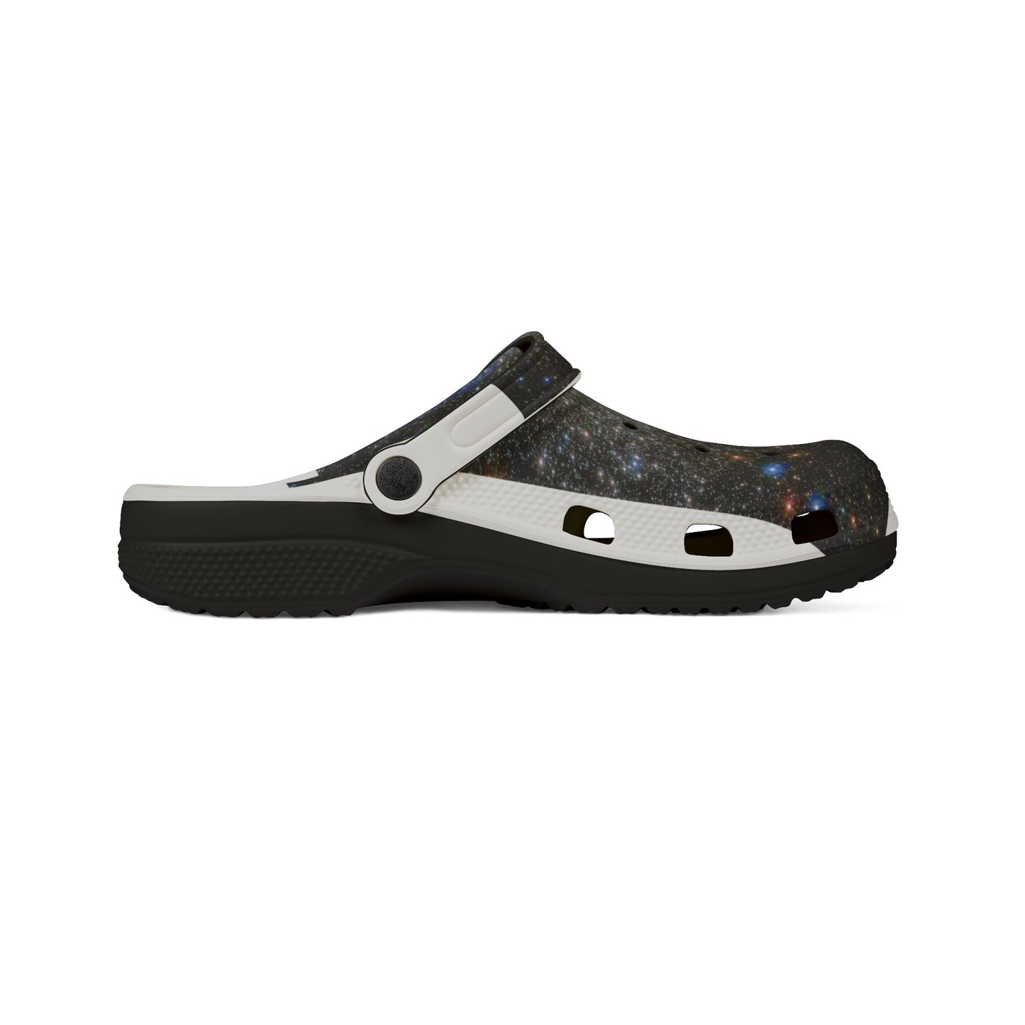 Galaxy Nebula EVA Clogs - Space Print Foam Shoes
