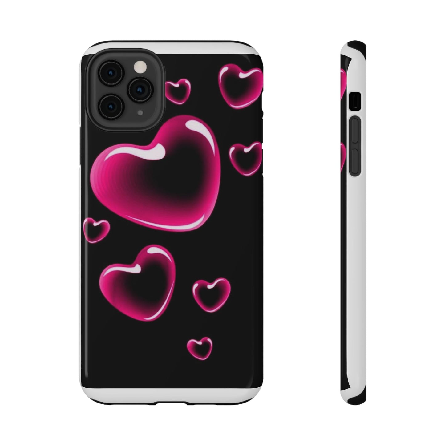 Purple Goth Collage Impact Phone Case — "Think Very Deeply" Protective Cover