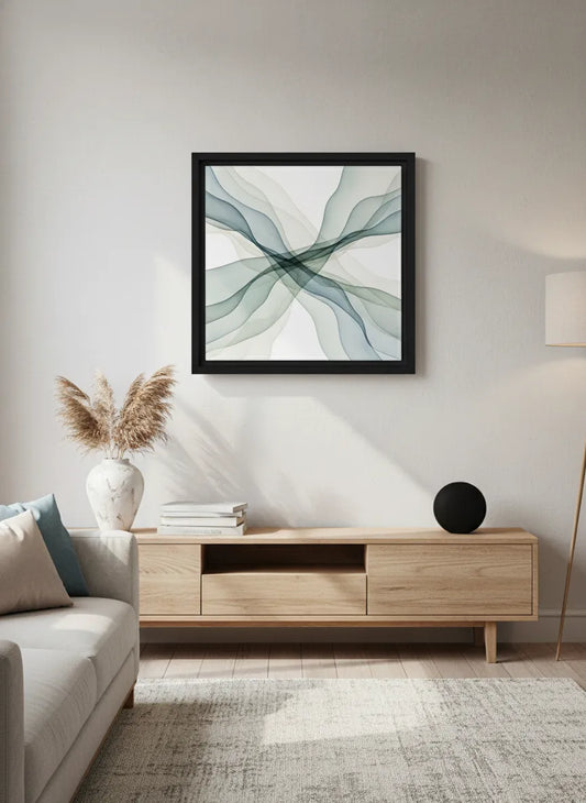 Customized Personalized Anniversary Framed Canvas (in)